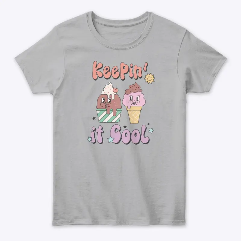 Keepin Cool Ice Cream Shirt