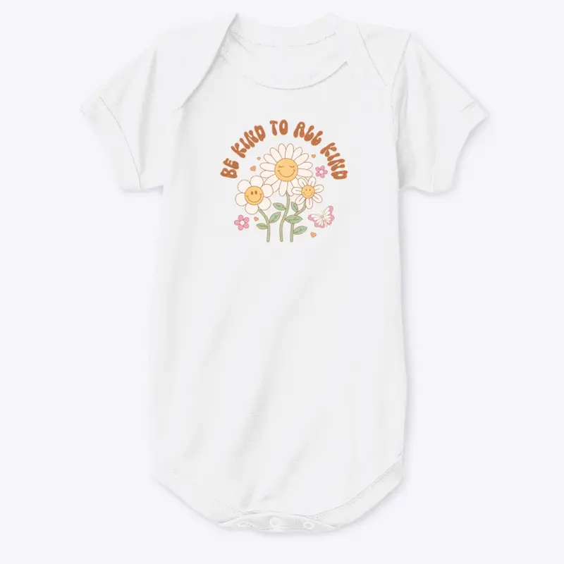 Be Kind Retro Retro Vintage Flower 