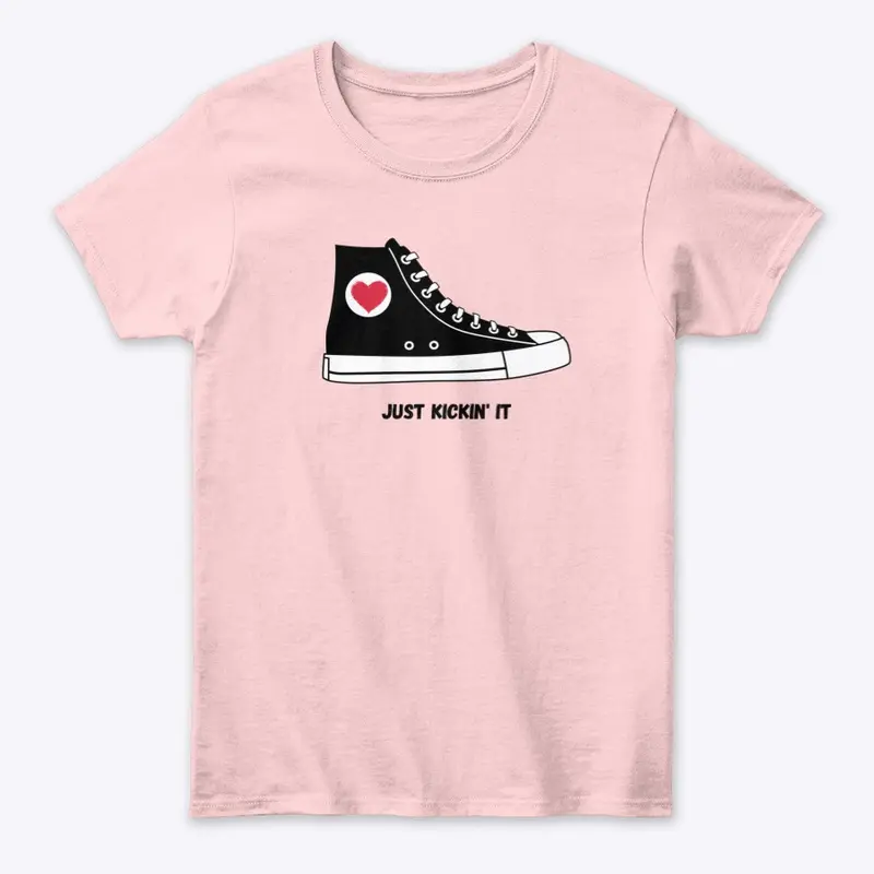 Just Kicking In Sneaker Graphic Tee