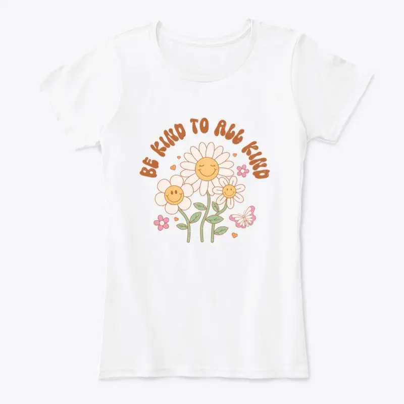 Be Kind Retro Retro Vintage Flower 