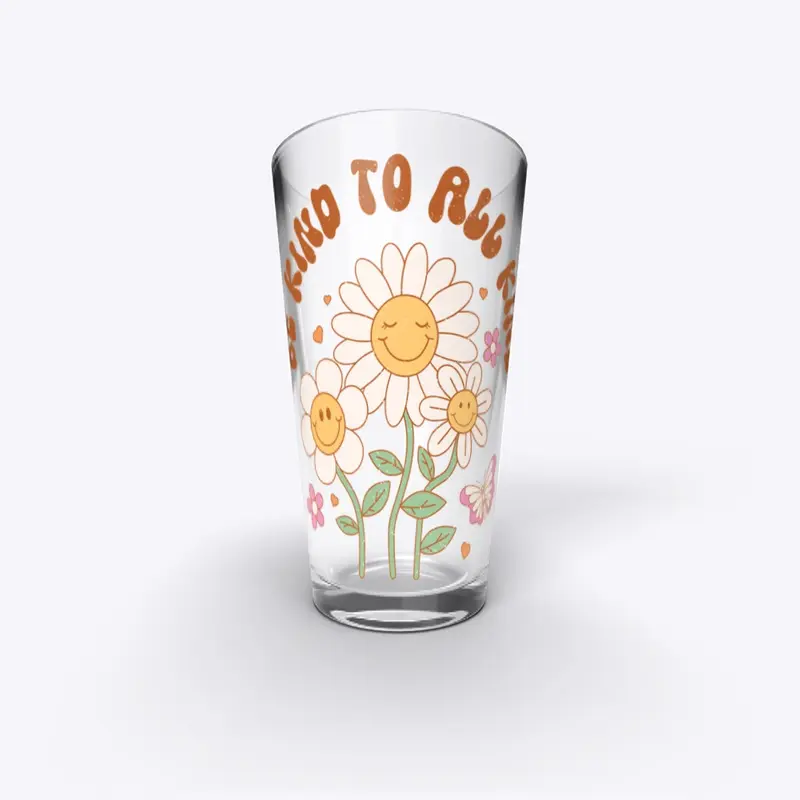 Be Kind Retro Retro Vintage Flower 