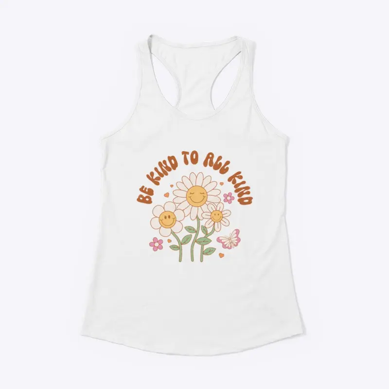 Be Kind Retro Retro Vintage Flower 