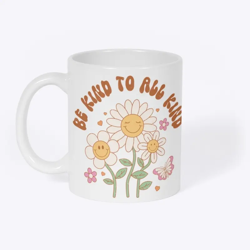 Be Kind Retro Retro Vintage Flower 