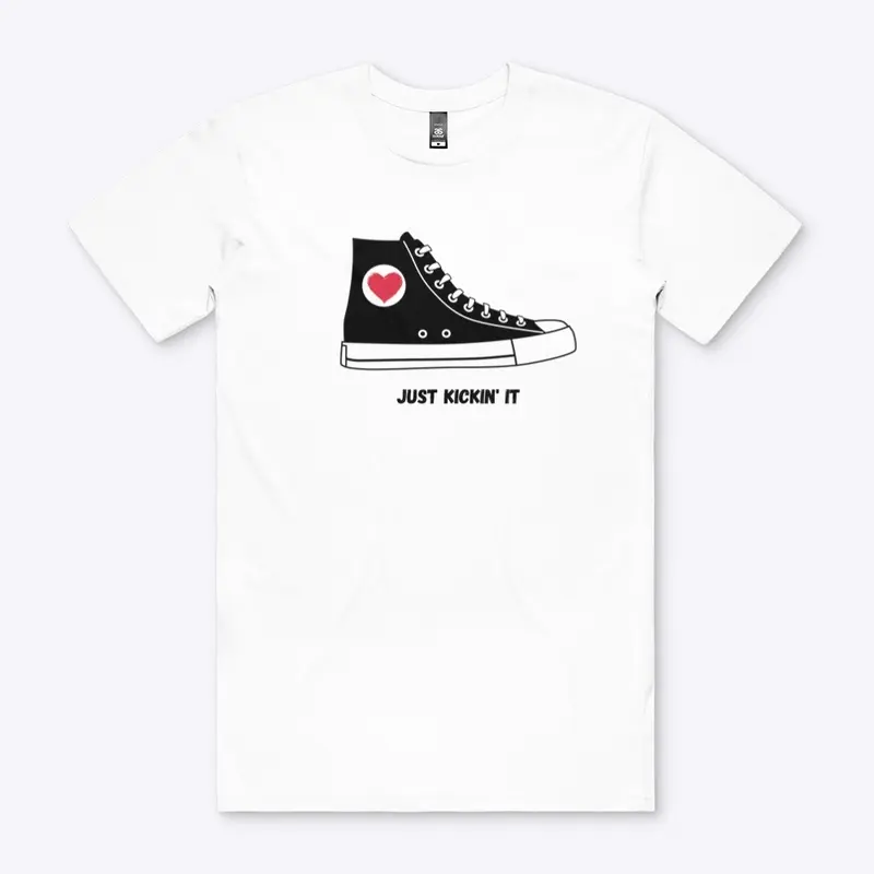 Just Kicking In Sneaker Graphic Tee