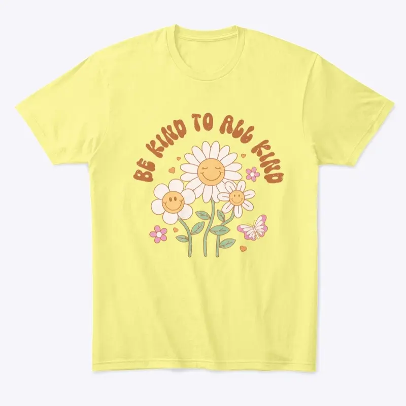 Be Kind Retro Retro Vintage Flower 